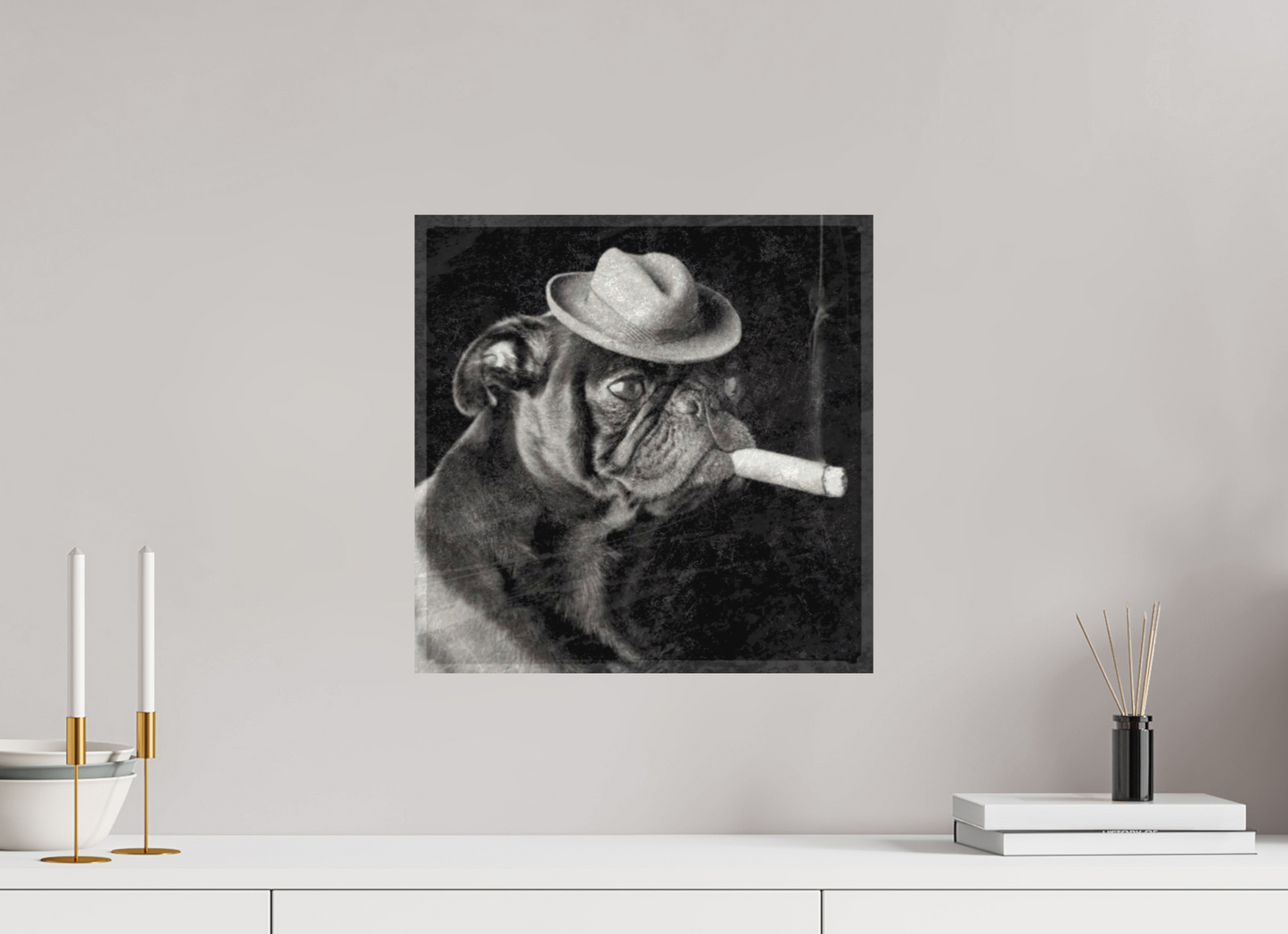 Smoking Dog