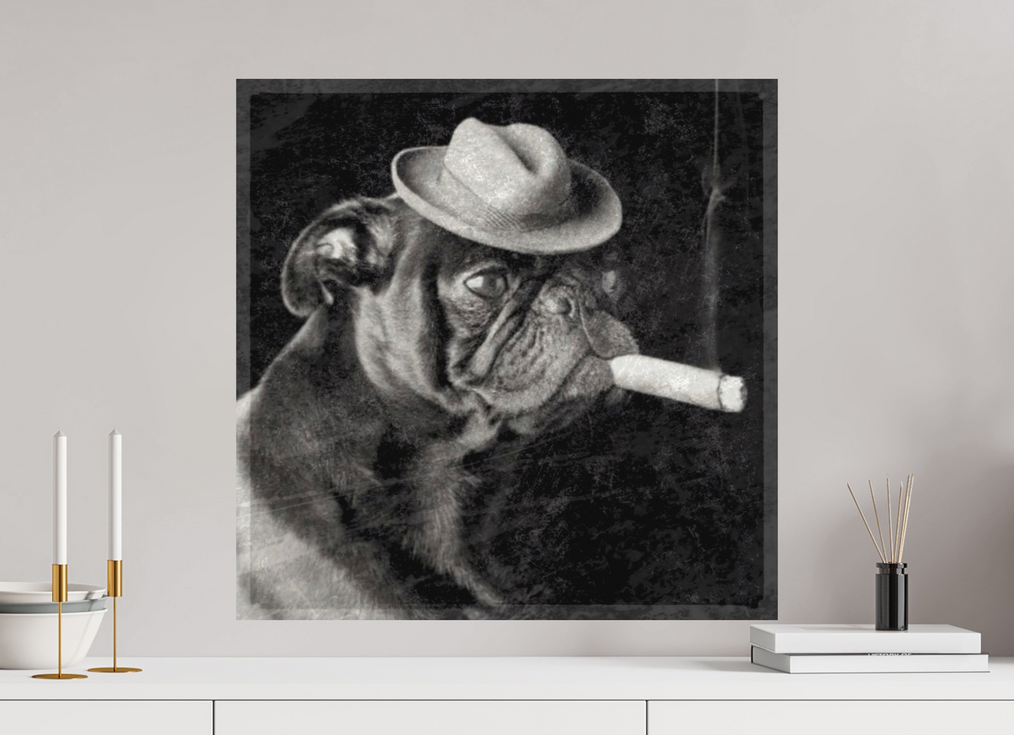 Smoking Dog